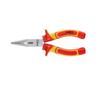 Neo Tools Long Nose Plier Vde 180mm (7") Crv Polished