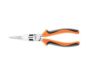 Neo Tools Needle Nose Pliers 40% FS 200 mm 01-154, 2-Component Handles, CrNi Steel, 58-64 HRC