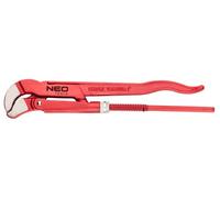 NEO TOOLS Pipe Wrench S, 330 mm, 1.0 Inch, CRV Steel, Jaws Forged and Ground