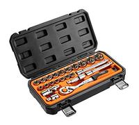 1/2" socket wrenches, set of 23 pcs.