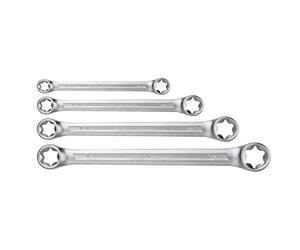 NEO TOOLS Set of 4 Female Torx Keys FTX Double Straight - E6/E24