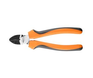 Neo Tools Side Cutters 40% FS 180 mm 01-156, 2-Component Handles, CrNi Steel, 58-64 HRC