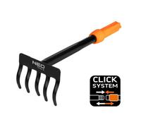 Neo Tools Small Rakes 5 Tines Click System