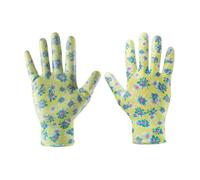 Neo Tools Verto Floral Pattern Garden Gloves Nitrile Coated Size - 7