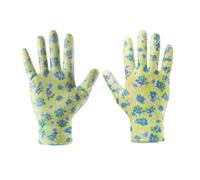 Neo Tools Verto Floral Pattern Garden Gloves Nitrile Coated Size - 8