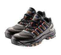NEO TOOLS Work Shoes OB, Boot Shaft Made of Synthetic PU, Sole Made of Rubber and EVA, SRA OB (EU_Footwear_Size_System, Adult, Numeric, Medium, Numeric_42), Black, 9 UK