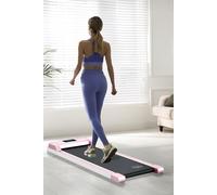 Neo Under Desk Portable Walking Pad Treadmill Adjustable Speed Remote LED Display for Home Office Fitness Exercise Installation-Free in Pink Neo Pink