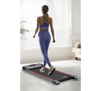 Neo Under Desk Portable Walking Pad Treadmill Adjustable Speed Remote LED Display for Home Office Fitness Exercise Installation-Free in Black Neo Black