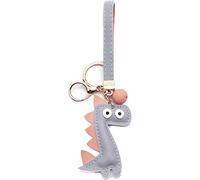 NEO+ Womens and girls leather keyrings pendants, Keychains, Bag Charms, Handbag Accessories (DINOSAUR)