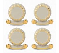 Neo-wows Magnetic Hooks 2 in 1, Adhesive Wall Hooks No Drill Damage Free | Waterproof Hooks for Kitchen Organizer, Grey 4 Pack No Tool Adhesive Hooks for Tile Glass Marble Wood