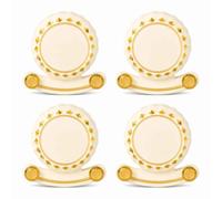 Neo-wows Magnetic Hooks 2 in 1, Adhesive Wall Hooks No Drill Damage Free | Waterproof Hooks for Kitchen Organizer, Gold 4 Pack No Tool Adhesive Hooks for Tile Glass Marble Wood