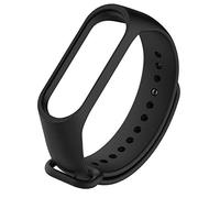 NEO+ Wristband compatible with Xiaomi Mi Band 3 and Xiaomi Mi Band 4, Strap Replacement (BLACK)
