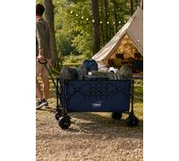 Neo XL Heavy Duty Folding Wagon Cart 300L & Adjustable Handle in Mid Navy Neo Mid Navy