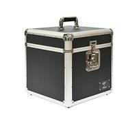 Neo Zilla LP 100 Capacity 12" Record Storage Box Case Black Holds 100pcs 12" Vinyl Records