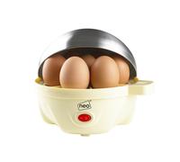NeoÂ® Durable Stainless Steel Cream Electric Egg Cooker Boiler Poacher & Steamer Fits 7 Eggs