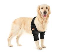 NeoAlly Dog Elbow Brace Protector Pads for Canine Elbow and Shoulder Support Elbow Hygroma, Dysplasia, Osteoarthritis, Elbow Calluses, Pressure Sores and Shoulder Dislocation - L Pair