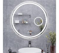 NeoArt Bathroom Mirror with Led Lights, 5mm High-Definition Silver Mirror