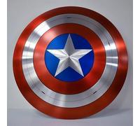 NEOARY Captain Medieval America Shield Legends 75th Anniversary Alloy Metal Costume Metal Prop Replica - 1:1 Scale Captain America Shield Cosplay Shield