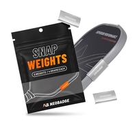 Neobadge Snap Weights for Pickleball Paddles-5-Pack Clip-On Weighted (4g Each)|No-Residue & Easy Adjustment | 2-in-1 Edge Guard Protection | Fits 16mm Paddles