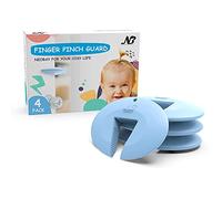 NEOBAY Finger Pinch Guard(4 Pack). Baby Proof Doors Made with Durable Silicone. Prevents Finger Pinch Injuries, Slamming Doors, and Baby or Pet from Getting Locked in Room