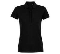 NEOBLU Womens/Ladies Owen Pique Polo ShirtM Deep Black PC4873