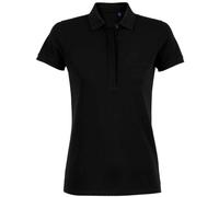 NEOBLU Womens/Ladies Owen Piqué Polo ShirtXL Deep Black PC4913