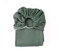 NéoBulle - Broken Twill Sling - Wear in a Scarf without Tie - Easy Installation - Lightweight and Comfortable, Organic Cotton - 100% Made in France - From Birth to 3-4 Years, Eucalyptus Green