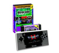 NEOCADE Retro Handheld Game Console for Sega Genesis, 12 MD Games Cartridge and 18 Built-in PIKO Classical Games-White