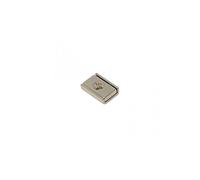 Neodymium Channel Magnet for Mounting or Securing, Door Latches, Licence Plate Holders and Signage - 20mm x 13.5mm x 5mm thick with 3.3mm countersunk hole - 8kg Pull (Pack of 10)