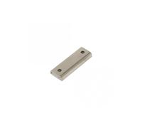 Neodymium Channel Magnet for Mounting or Securing, Door Latches, Licence Plate Holders and Signage - 40mm x 13.5mm x 5mm thick with 2x 3.3mm countersunk holes - 17kg Pull (Pack of 2)