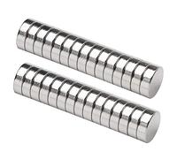 Neodymium Magnets, 6x3 MM Refrigerator Magnets Strong Round Magnets, N52 NdFeB Magnets Rare Earth Permanent Magnet for DIY Craft Offic (25)