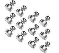 Neodymium Magnets, Extra Strong Rare Earth Magnets for Fridge Whiteboard Office Noticeboard Crafts Kitchen Map, Small Mini Round Powerful Permanent N52 Grade Magnet Heavy Duty, 12×16mm, 12PCS