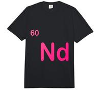 Neodymium Nd Periodic Table Element Magnetic Power Comfort Colors Adult Heavyweight T-Shirt