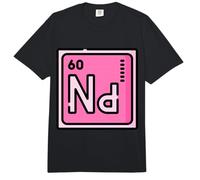 Neodymium Nd Periodic Table Element Magnetic Power Comfort Colors Adult Heavyweight T-Shirt