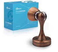 Neoera Magnetic Door Stop(Antique Copper Color) Door Stopper Strong Magnetic Door Catch for Hold Door Open, Anti-Rust, Heavy Duty for Various Door Types, Wall & Floor Mount 1Pack