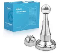 Neoera Magnetic Door Stopper, Updated Hydraulic Shock Absorbent Technology, Soft-Catch Magnetic Hold, Premium 304 Stainless Steel, Anti-Rust, Heavy Duty for Various Door Types, Wall Mount 2 Pack