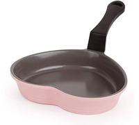 Neoflam Ceramic Nonstick Heart-Shaped Egg Pan, Pink