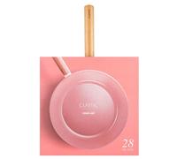 Neoflam Kitchen Nonstick 11-inch Stir Fry Pan with Wood Handle, Induction Compatible Cookware for All Stovetops, Healthy Cooking Ceramic Coating Skillet, Made in Korea (28cm)