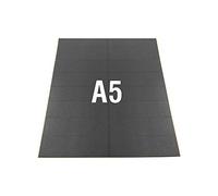 NeoFlex® Self Adhesive Flexible Neodymium Rectangles for Arts, Crafts, Model Making, DIY and Hobbies - 75mm x 25mm - 16 per A5 Sheet