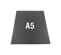 NeoFlex® Self Adhesive Flexible Neodymium Rectangles for Arts, Crafts, Model Making, DIY and Hobbies - 75mm x 25mm - 16 per A5 Sheet