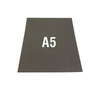 Neoflex Self Adhesive Flexible Neodymium Rectangles For Arts, Crafts, Model Making & Hobbies - 50mm X 24mm - 24 Per A5 Sheet