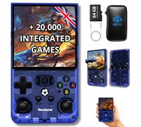 Neogame R36MAX Retro Games Console - R36 Max Handheld Game Console with 10000+ Classic Games, Portable Gamelab Console, Gifts for Teen Boys Linux System,3400mAh Battery,4.0 Inch HD Screen,64G TF
