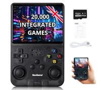 NeoGame® Retro Games Console - R36S Handheld Game Console with 10000+ Classic Games, Portable Gamelab Console, Gifts for Teen Boys Linux System,3000mAh Battery,3.5 Inch HD Screen,64G TF