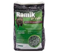 NEOGEN RODENTICIDE Ramik Mouse and Rat Nuggets Pouch, 4-Pound, Green