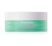 NEOGEN x Joan Kim Vita Duo Cream, Joan Day and Night Cream, Korean dual cream, Natural ingredients Green Tea and Vitamin C, 50g+50g