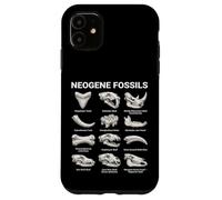 Neogene Fossils Chart Paleontology Science Lovers Case for iPhone 11