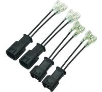 NEOGET Car Horn Connector Adapter Wiring Harness, Compatible with Hyundai Kia, 2+2 Pack Pigtail Converter for Universal to OEM Horn Replacement (Hyundai/Kia)