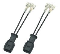 NEOGET Horn Connector Adapter Wiring Harness, Compatible with New Honda Acura, 2 Pack Pigtail Converter for Universal to OEM Horn Replacement (New Honda)