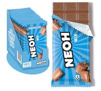 NEOH Low Carb Keto Milk Chocolate | The New Alternative to Traditional Sweets | 1g Sugar, 105 kcal Per Serving, 18x55g