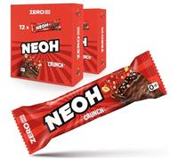 NEOH Zero Added Sugar Chocolate Crunch Bar | Keto-Friendly & Low Carb | 115 kcal & 1g Sugar | 6g Protein | The Healthy Alternative to Traditional Sweets | Box of 24